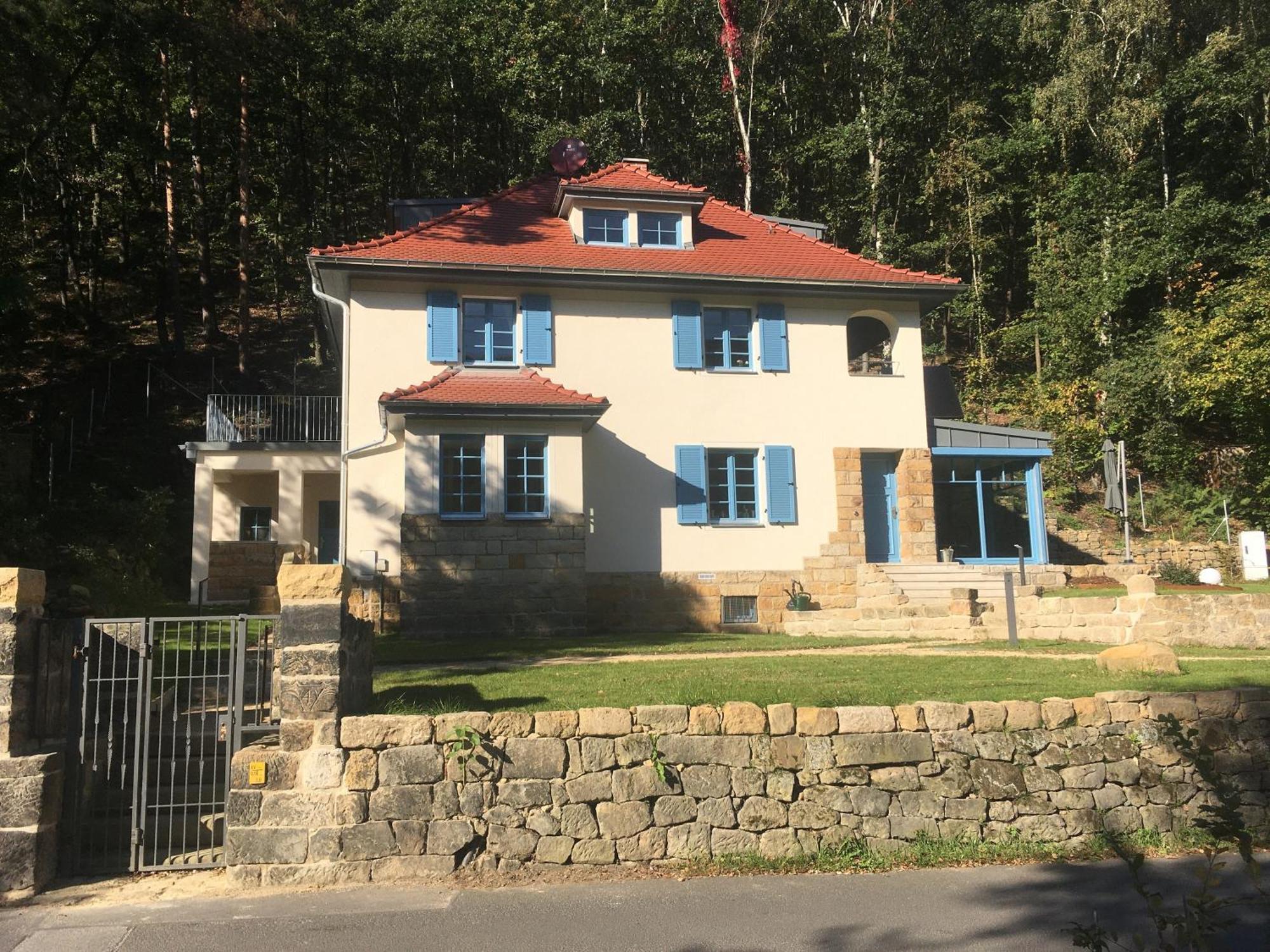 Prima Klima Villa - Ferienwohnung Steinbrecher Stadt Wehlen Exterior foto